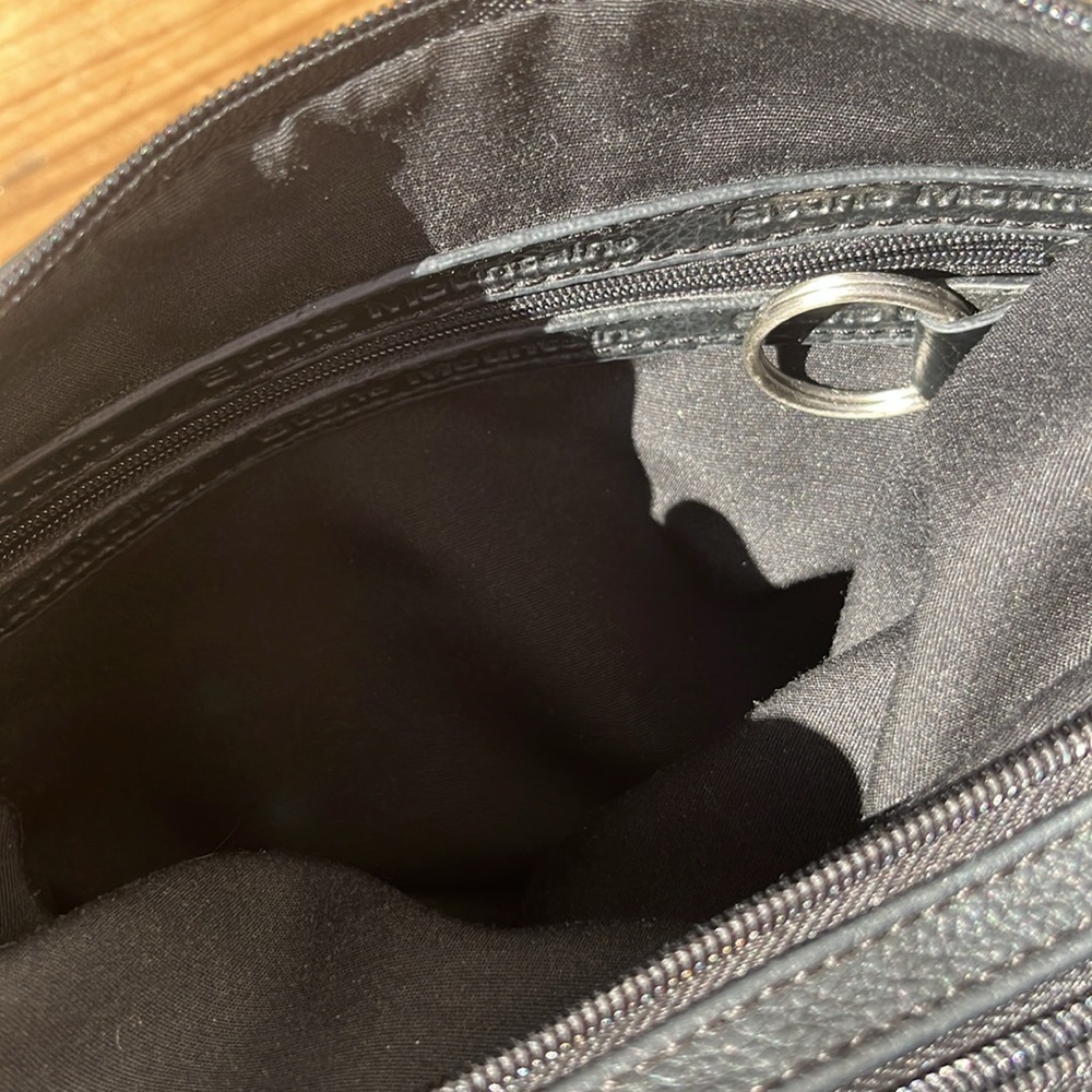 Stone Mountain Black Leather Purse - Picture 7 of 7